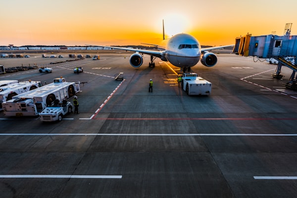 Kuwait Airways  aircraft at airport